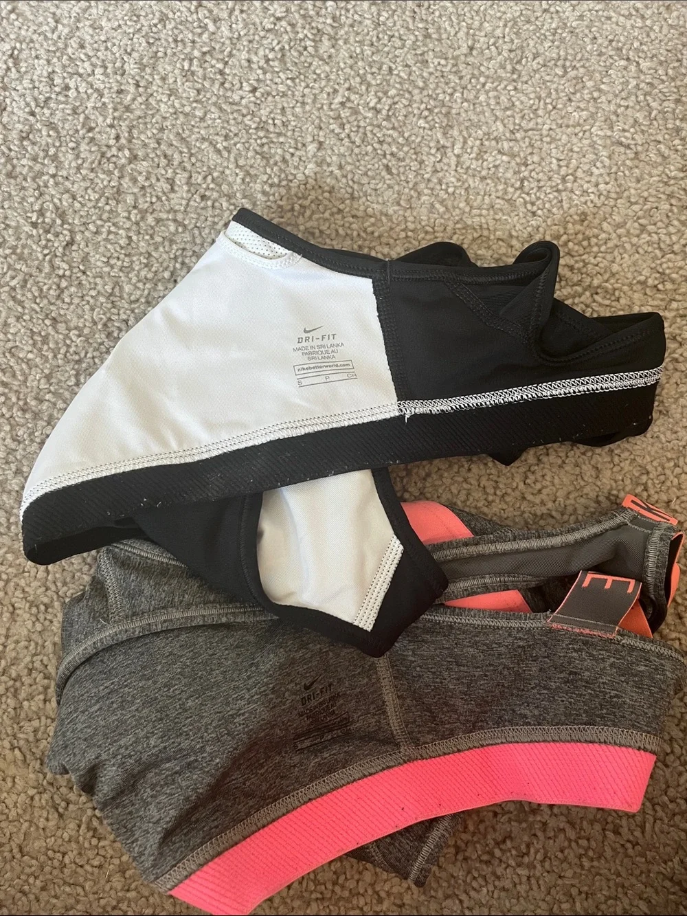 Nike Racerback Sports Bra Pair